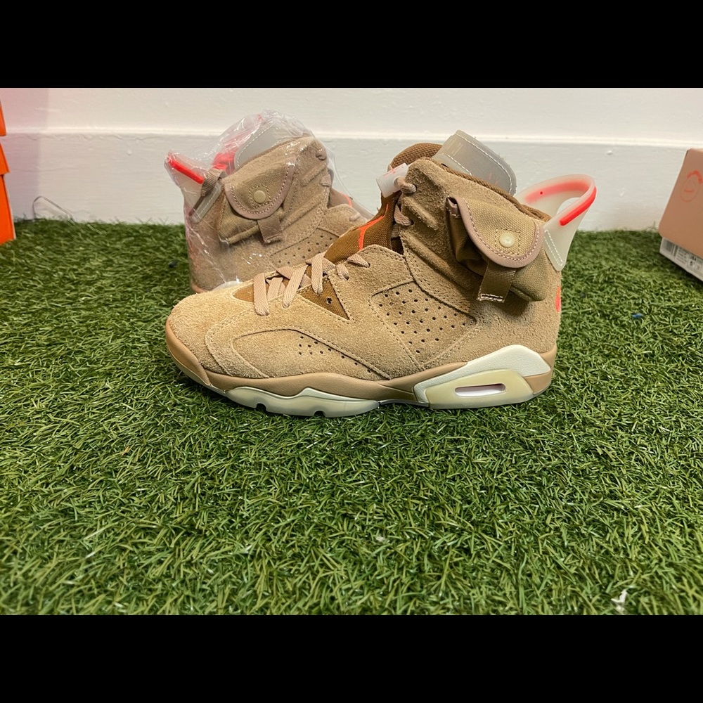 Air Jordan 6 British Khaki Size 10